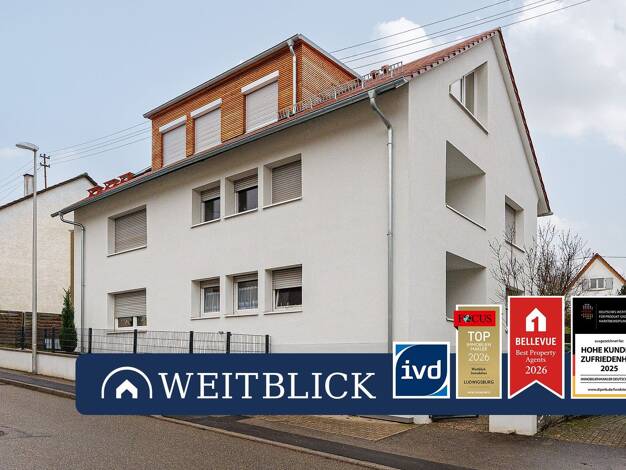 Wohnung zur Miete 1.290 € 3,5 Zimmer 100 m² 1. Geschoss frei ab 01.12.2026 Hoheneck Ludwigsburg 71642