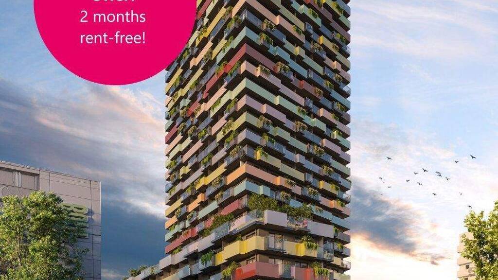 Wohnung zur Miete - Erstbezug 954 € 1 Zimmer 32,3 m² 14. Geschoss frei ab sofort Dresdner Straße Wien 1200