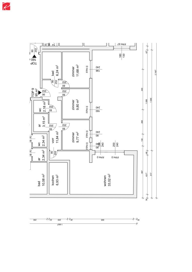 Wohnung zum Kauf 451.250 € 4 Zimmer 95 m²<br/>Wohnfläche 2.<br/>Geschoss Oberndorf bei Salzburg 5110