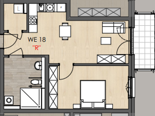 Wohnung zur Miete - Erstbezug 338 € 2 Zimmer 59,3 m² Gau-Odernheim 55239