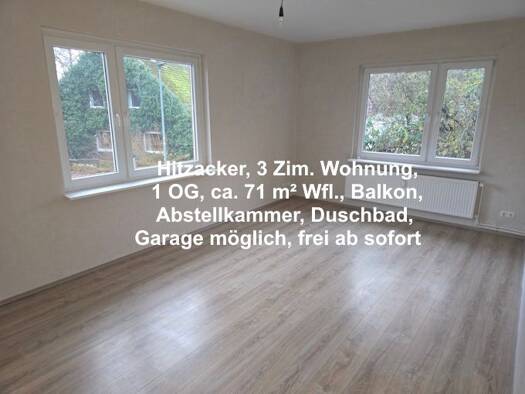 Wohnung zur Miete 550 € 3 Zimmer 71 m² 1. Geschoss Hitzacker 29456