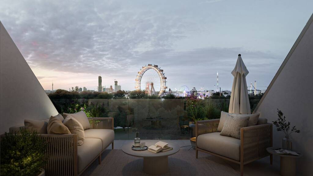 Wohnung zum Kauf - Erstbezug 932.900 € 4 Zimmer 85,2 m² 6. Geschoss Stoffellagasse 7 Wien 1020