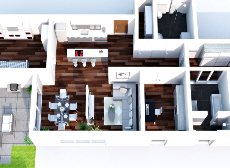 Wohnung zur Miete - Erstbezug 1.330 € 4 Zimmer 133 m² Döbeln 04720