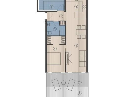 Wohnung zum Kauf - Erstbezug 370.000 € 1 Zimmer 182 m² 1. Geschoss Dugi Rat 21315