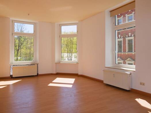 Wohnung zur Miete 347 € 3 Zimmer 77,1 m² 2. Geschoss Rudolf-Breitscheid-Straße 85 Greiz Greiz 07973