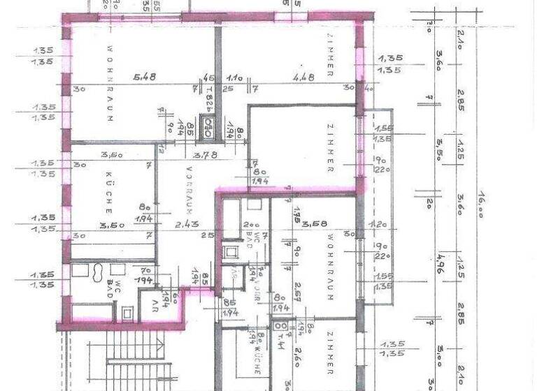 Wohnung zur Miete 1.091 € 3 Zimmer 120 m² Leonding 4060