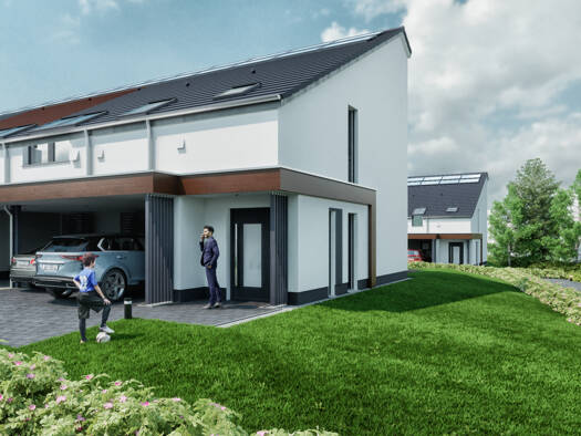 Doppelhaushälfte zum Kauf provisionsfrei 579.500 € 5 Zimmer 165 m² 435 m² Grundstück Am Steinsiek 13 Bechterdissen Leopoldshöhe 33818