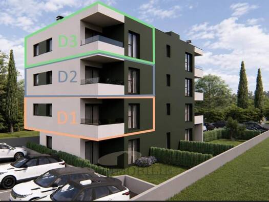 Wohnung zum Kauf 207.000 € 3 Zimmer 59 m² 1. Geschoss Tar, Tar-Vabriga Vabriga