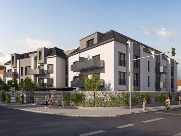 Wohnung zum Kauf - Neubau provisionsfrei als Kapitalanlage geeignet 358.160 € 2 Zimmer 53 m² Friedrich-Ebert-Straße 16 Eigenes Heim Fürth 90766