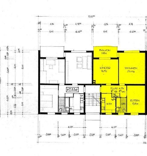 Wohnung zur Miete 380 € 3 Zimmer 67,3 m²<br/>Wohnfläche EG<br/>Geschoss Flugplatzweg 5 Bad Gandersheim Bad Gandersheim 37581