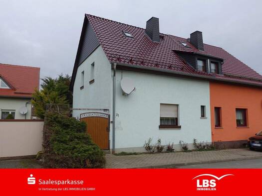 Doppelhaushälfte zum Kauf 65.000 € 3 Zimmer 95 m² 207 m² Grundstück frei ab sofort Schmon 06268