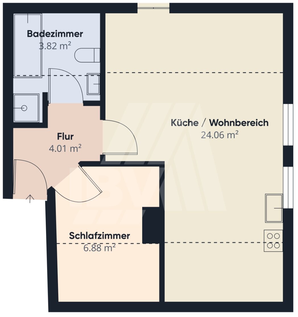 Wohnung zum Kauf 117.000 € 2 Zimmer 39 m²<br/>Wohnfläche 01.01.2025<br/>Verfügbarkeit Dreifaltigkeit Amberg 92224