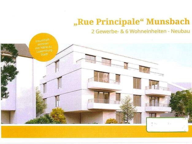 Praxisfläche zum Kauf - Erstbezug provisionsfrei 1.560.000 € 195,6 m² Bürofläche Rue Principale Munsbach 5366
