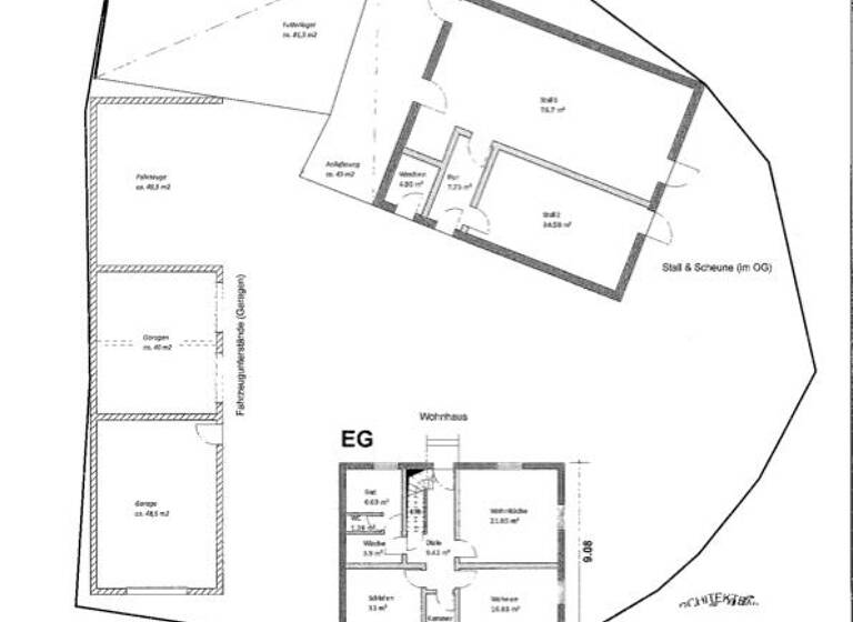 Bauernhaus zum Kauf 197.000 € 6 Zimmer 149 m² 1.168 m² Grundstück Hohersdorf Schmidgaden 92546