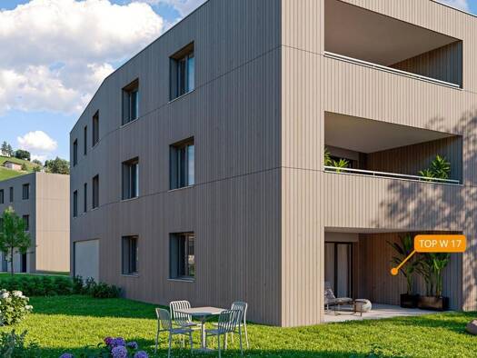 Terrassenwohnung zum Kauf - Erstbezug provisionsfrei 310.000 € 2 Zimmer 50,2 m² Zwischenwasser 6835