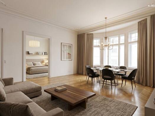 Wohnung zur Miete - Erstbezug 4.213 € 5 Zimmer 210,6 m² 3. Geschoss Wien 1030