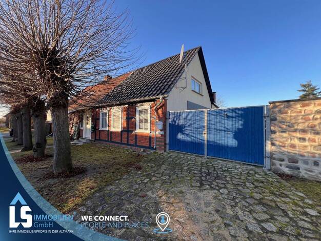 Doppelhaushälfte zum Kauf 185.000 € 3 Zimmer 110 m² 790 m² Grundstück Königsmark Osterburg (Altmark) 39606