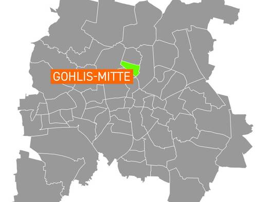 Wohnung zur Miete 570 € 3 Zimmer 68,9 m² 3. Geschoss frei ab 01.11.2026 Jägerstraße 7 Gohlis-Mitte Nord 04157
