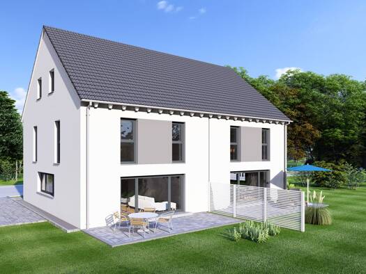 Doppelhaushälfte zum Kauf provisionsfrei 745.000 € 5 Zimmer 131 m² 312 m² Grundstück Am Weinberg 17/19 Lippertshofen Gaimersheim 85080