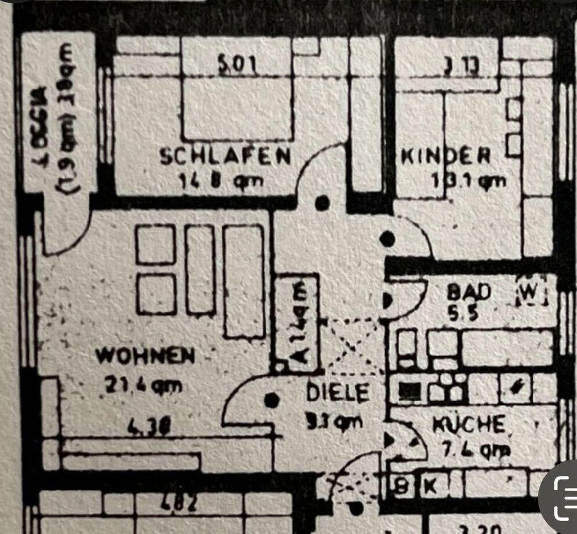 Wohnung zum Kauf provisionsfrei 329.000 € 3 Zimmer 75 m²<br/>Wohnfläche Mollnerweg 9 Buckow Berlin 14199