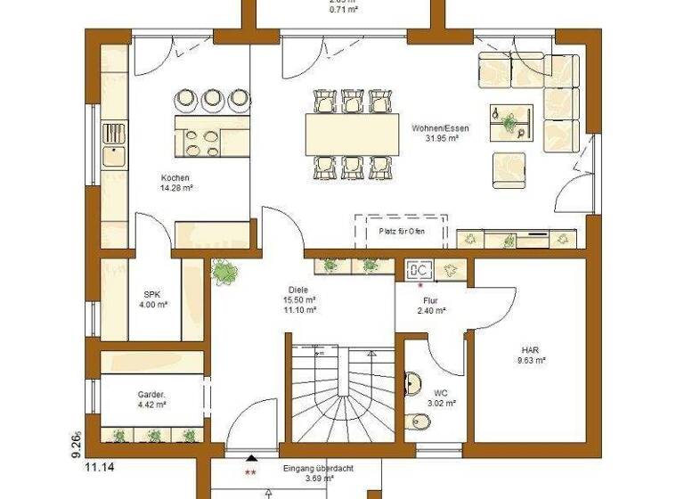 Haus zum Kauf 798.950 € 5 Zimmer 165 m² 552 m² Grundstück Heiligensee Berlin 13503