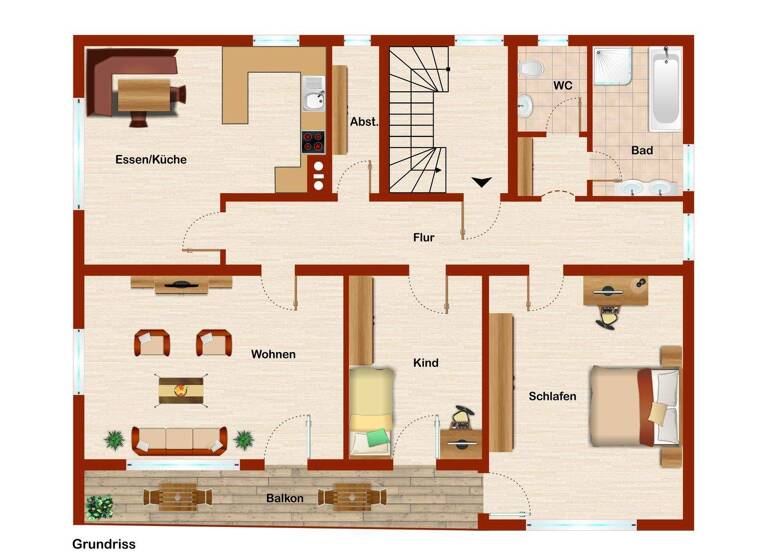 Wohnung zum Kauf 319.000 € 3 Zimmer 109 m² Warmisried Unteregg 87782