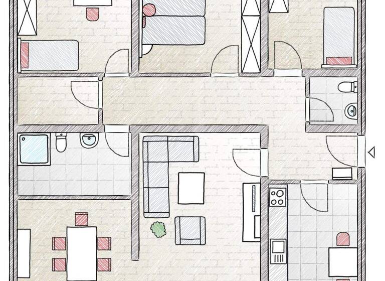 Wohnung zum Kauf 215.000 € 4 Zimmer 108,3 m² Bad Harzburg 38667