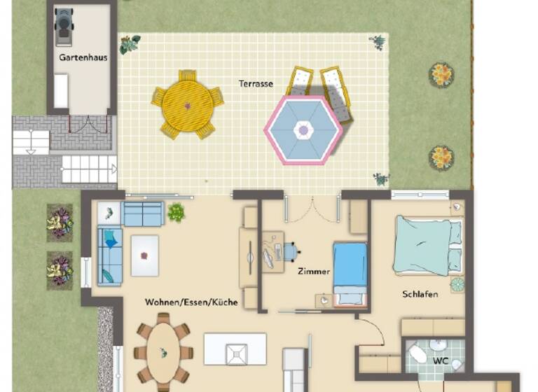 Wohnung zum Kauf 390.000 € 3,5 Zimmer 85 m² Neckarrems Remseck 71686