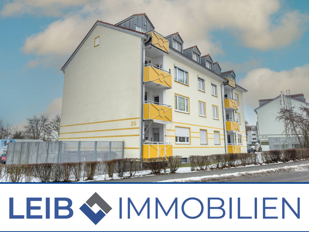 Immobilie in Coburg - Kapitalanlage nahe Hochschule: Vermietete 2-Zimmer-Wohnung mit Entwicklungspotenzial - Bild 1