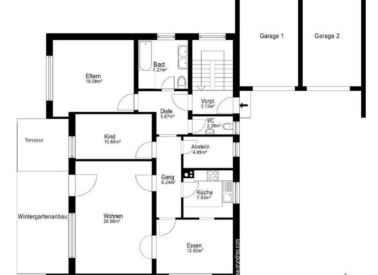 Mehrfamilienhaus zum Kauf 770.000 € 8 Zimmer 194,3 m² 1.181 m² Grundstück frei ab 01.08.2026 Au Au in der Hallertau 84072