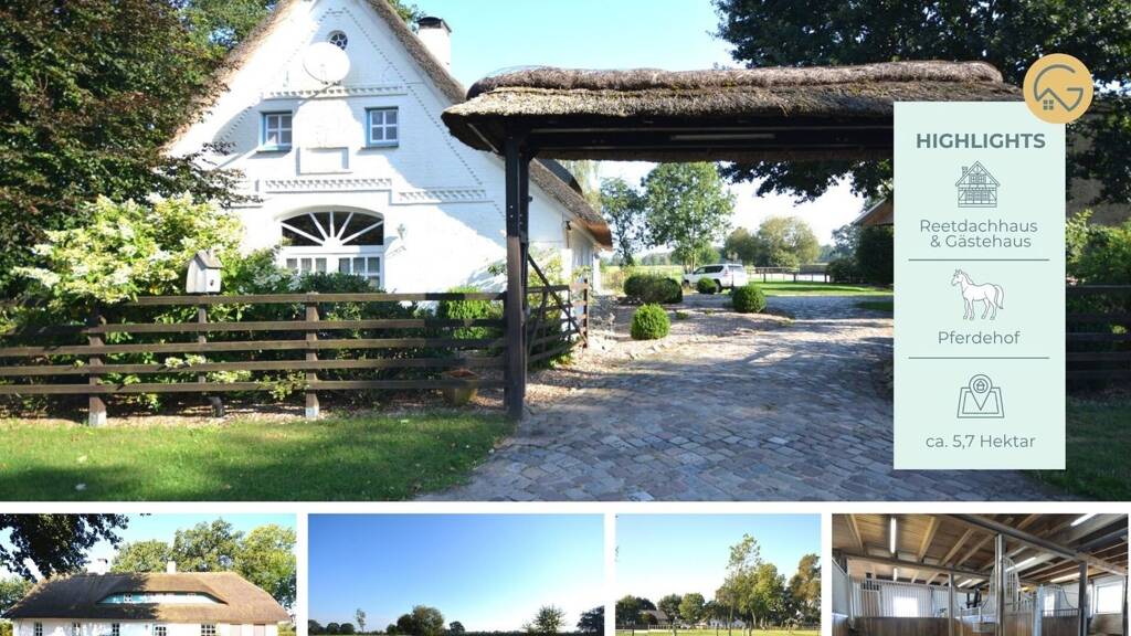 Einfamilienhaus zum Kauf 1.195.000 € 10 Zimmer 398 m² 57.513 m² Grundstück Deepen Scheeßel 27383