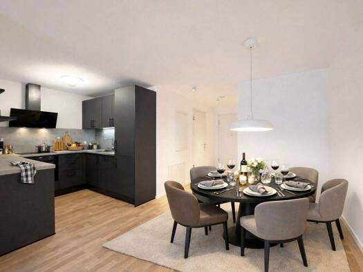 Wohnung zur Miete - Erstbezug 1.110 € 2 Zimmer 58,6 m² 2. Geschoss frei ab 01.01.2026 Anna-Reich-Straße 23 Maichingen Sindelfingen 71069