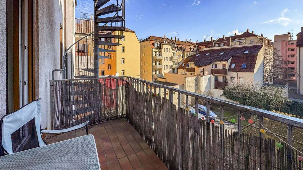 Studio zum Kauf 148.000 € 1 Zimmer 38 m² 2. Geschoss St Leonhard Nürnberg 90439