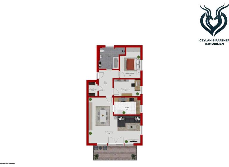 Wohnung zum Kauf 395.000 € 3 Zimmer 80 m² 1. Geschoss Glinde 21509