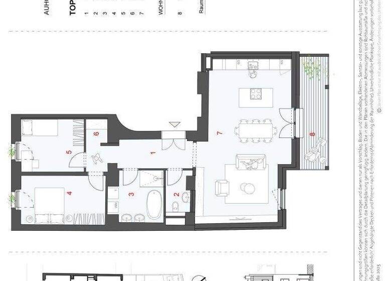 Wohnung zur Miete - Erstbezug 1.695 € 3 Zimmer 84,8 m² EG Wien 1130