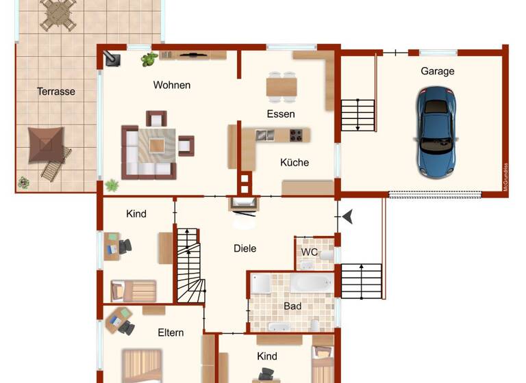 Einfamilienhaus zum Kauf 347.000 € 6 Zimmer 186 m² 715 m² Grundstück Bröckel 29356