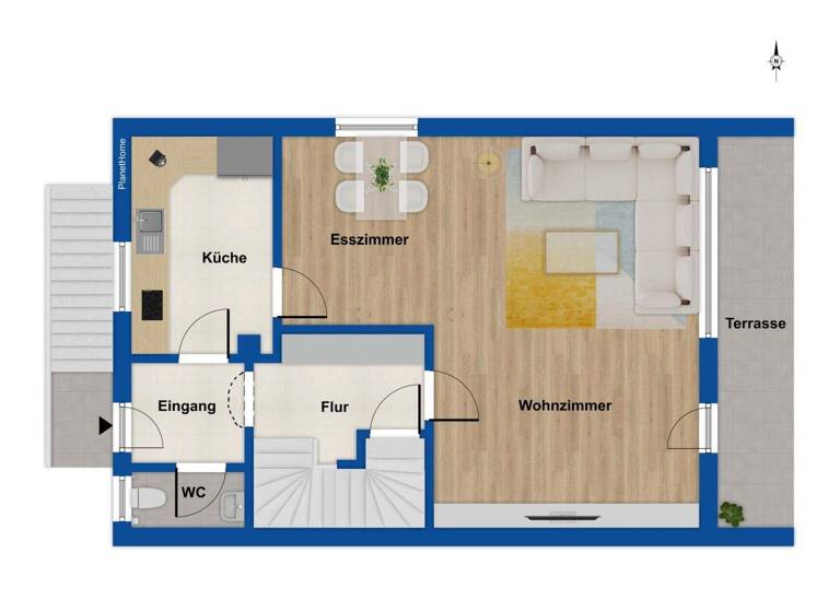 Doppelhaushälfte zum Kauf 5 Zimmer 128,9 m² 287 m² Grundstück Memmingen 87700