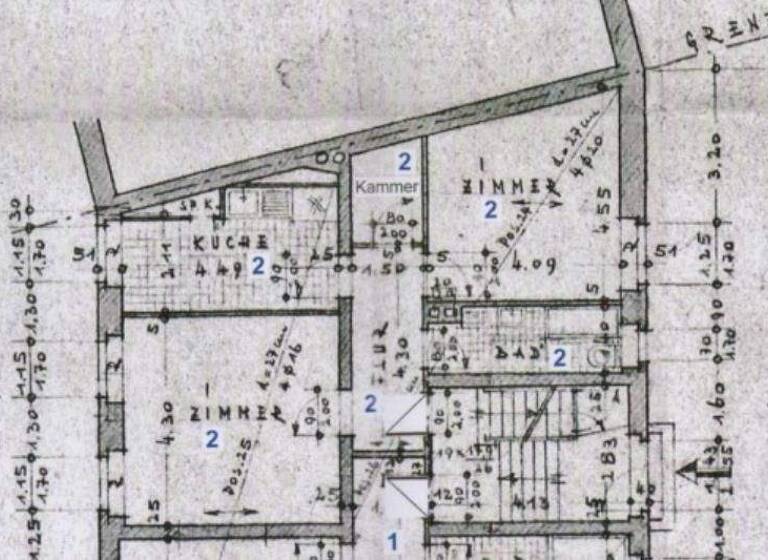 Wohnung zur Miete 1.450 € 2 Zimmer 59,5 m² 1. Geschoss Westend-Süd Frankfurt am Main 60325