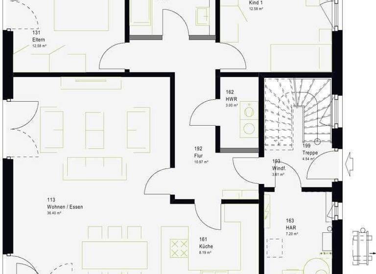 Mehrfamilienhaus zum Kauf provisionsfrei 566.399 € 3,5 Zimmer 209,8 m² 640 m² Grundstück Freistett Rheinau 77866