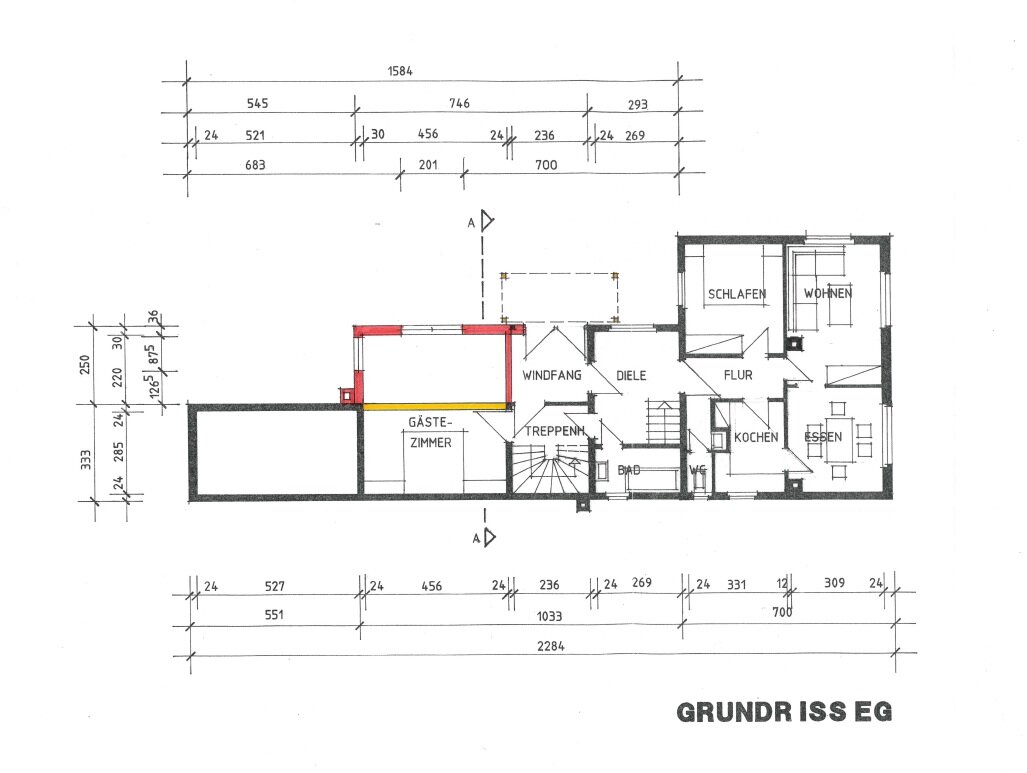 Mehrfamilienhaus zum Kauf 800.000 € 7 Zimmer 200 m²<br/>Wohnfläche 1.079 m²<br/>Grundstück ab sofort<br/>Verfügbarkeit Am Berg 19 Grünwettersbach Karlsruhe 76228