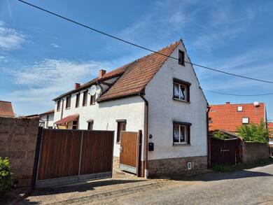 Haus zum Kauf 24.900 € 6 Zimmer 100 m² 292 m² Grundstück Brauhausgasse 62 Riethnordhausen Wallhausen 06528