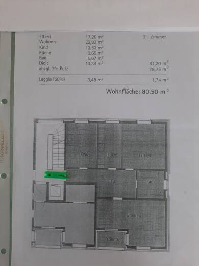 Wohnung zur Miete 1.300 € 3 Zimmer 80 m² Geschoss 2/4 frei ab 01.08.2025 Reinickendorf Berlin 13407