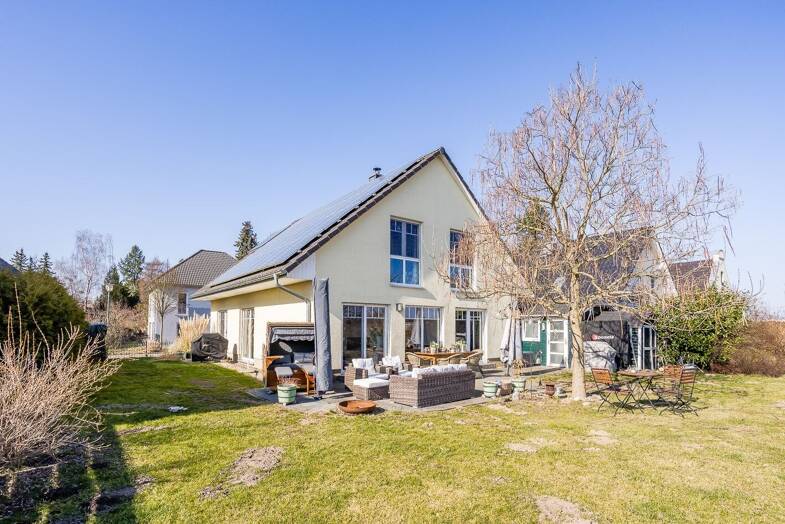 Einfamilienhaus zum Kauf 895.000 € 5 Zimmer 166,5 m² 606 m² Grundstück Bornim Potsdam 14469