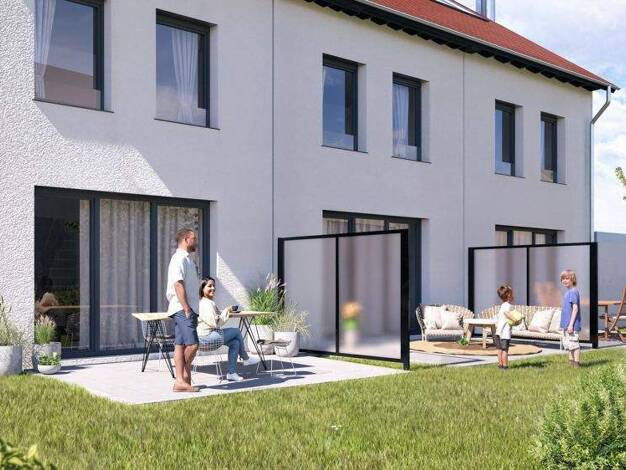 Reihenmittelhaus zum Kauf - Neubau provisionsfrei 649.900 € 5,5 Zimmer 141 m² 203 m² Grundstück Obere Bergstraße - Petzenhausen Weil / Petzenhausen 86947