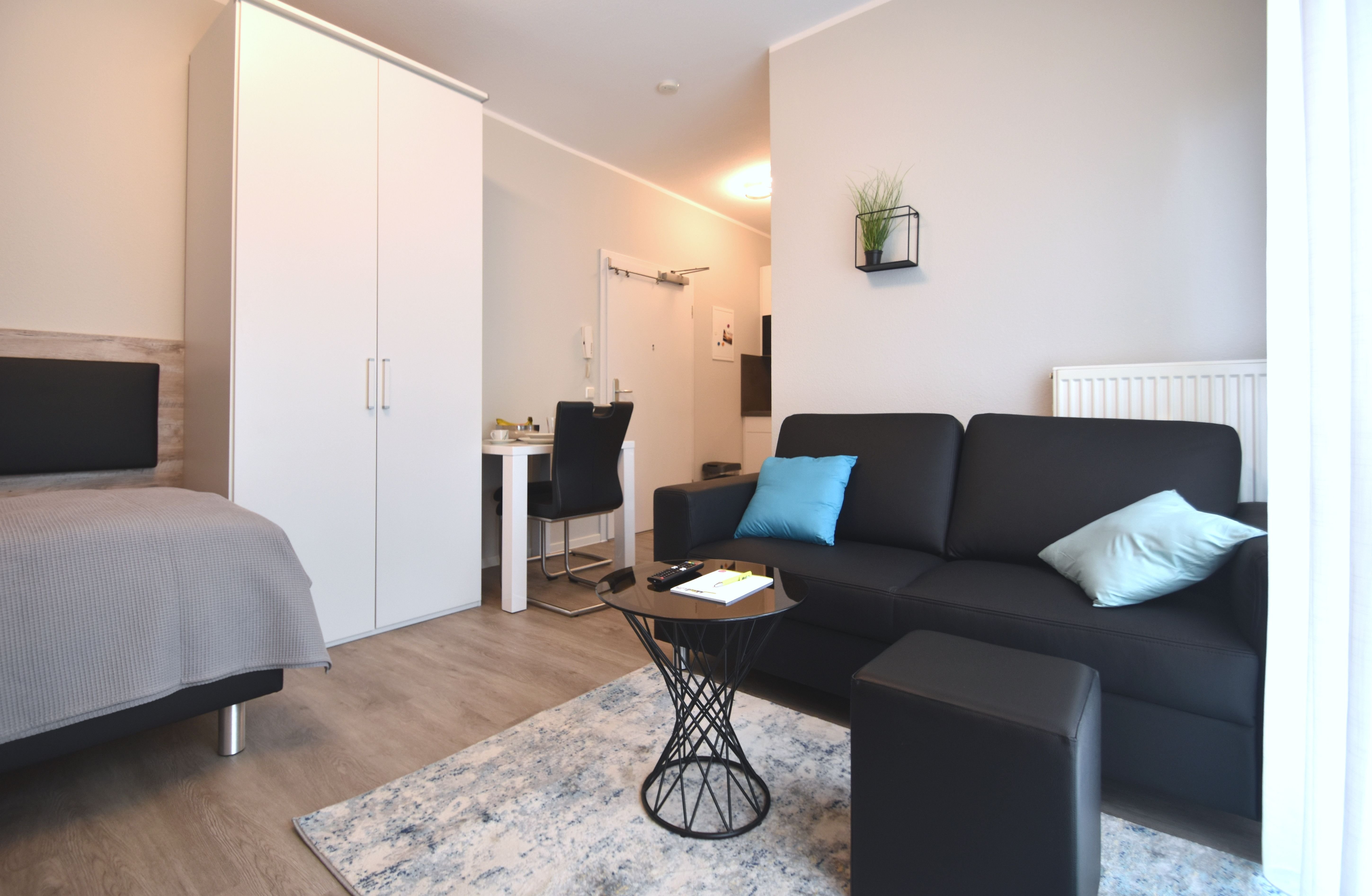 Apartment zur Miete Wohnen auf Zeit 895 € 1 Zimmer 24 m²<br/>Wohnfläche Spessartstr. 30-32 Stadtmitte Aschaffenburg 63743