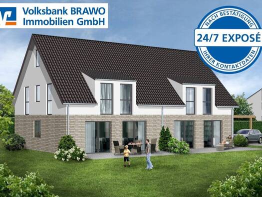 Doppelhaushälfte zum Kauf - Erstbezug provisionsfrei 439.500 € 4 Zimmer 122 m² 522,9 m² Grundstück Gamsen Gifhorn 38518