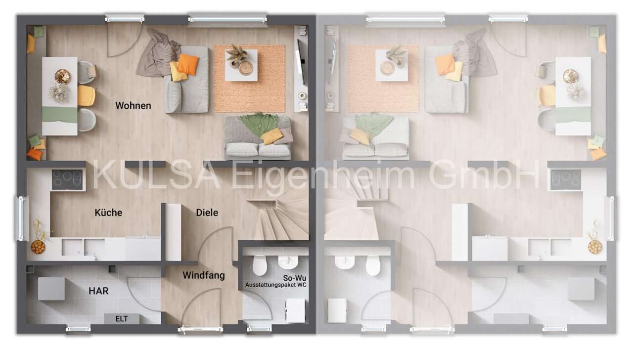 Haus zum Kauf - Erstbezug - Ansicht 2