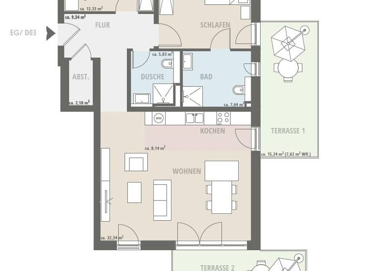 Wohnung zum Kauf provisionsfrei 641.800 € 3 Zimmer 111,7 m² Speyer 67346