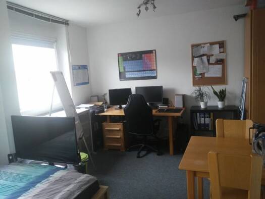 Studio zur Miete 355 € 1 Zimmer 25 m² 1. Geschoss frei ab sofort Drausnickstraße 29 Erlangen-Ost Erlangen 91052