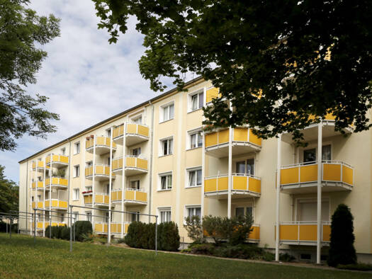 Wohnung zur Miete 444 € 3 Zimmer 59,3 m² EG Albert-Schweitzer Str. 4 Weißenfels 06667